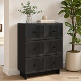  Ormar s ladicama Crna 66 x 34,5 x 90 cm Konstruirano drvo | Eponuda.com