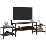 TV ormarić boja dimljenog hrasta 197x35x52 cm konstruirano drvo | Eponuda.ba