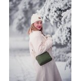 Vuch Crossbody torba Mini Fossy Suede Green, 17 x 20 cm | shoptok.hr