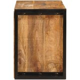  Stalak za vino Smeđa 80 x 45 x 33 cm Čvrsto Grubo Drvo Manga | shoptok.hr