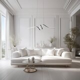  LED luster na sajli LOOP LED/28W/230V, crni | Eponuda.com