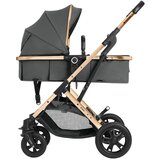 Kikka Boo kolica za bebe 3u1 Kaia Premium Dark Grey