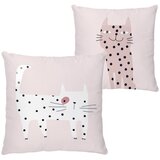 Butter Kings Dječji jastuk od pamučnog satena 45x45 cm Meow Meow – u
