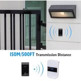 Aigostar SET 2x bežični zvončić za utičnicu 230V IP44, bela/crna | Eponuda.com