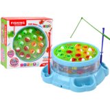 Game Fishing Rods Lights Sounds Blue Cene