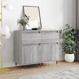 vidaXL Komode 2 kom boja hrasta sonome 40x35x70 cm konstruirano drvo Cijene