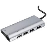 Red "adapter USB C na HDMI+3xUSB 3.0+SD+CR+RJ45+USB C" | Eponuda.com