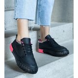  Black sneakers with chain Thilda | Shoptok.si