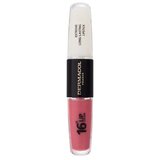 Dermacol 16H Lip Colour Extreme Long-Lasting Lipstick dugotrajni ruž i sjajilo za usne 2 u 1 8 ml Nijansa 1 | shoptok.hr
