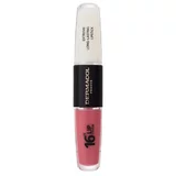 Dermacol 16H Lip Colour Extreme Long-Lasting Lipstick dugotrajni ruž i sjajilo za usne 2 u 1 8 ml Nijansa 1