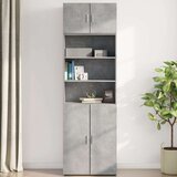 vidaXL Stenska omarica betonsko siva 70x42,5x40 cm inženirski les | Shoptok.si