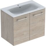 Geberit SELNOVA SQUARE 800 ORMARIĆ SA LAVABOOM 2 VRATA AMERIČKI ORAH SVETLI GEBERIT | Eponuda.com