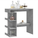  Barski stol sa stalkom boja betona 100 x 50 x 101,5 cm drveni | shoptok.hr