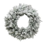 Novogodišnji snežni venac za vrata 30 cm