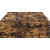  Okvir kreveta za pohranu Dimnjeni hrast 100x200 cm | shoptok.hr