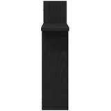  Zidne police 2 kom. Crni hrast 50x12x50 cm Konstruirano drvo | Eponuda.ba