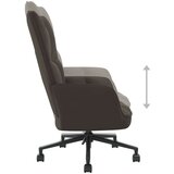  Stolica za opuštanje tamnosiva baršunasta | shoptok.hr