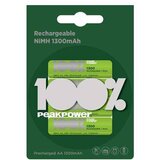 Baterija AA GP punjiva NiMH 1300mAh 4/1 blister 1,2V