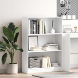  Regal za knjige bijeli 80x24x109 cm konstruirano drvo | shoptok.hr