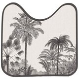 Douceur d intérieur Črna/bež kopalniška preproga za WC 45x45 cm Cocoty – Cene