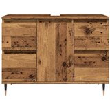  Kupaonski ormarić boja drva 80 x 33 x 60 cm konstruirano drvo | shoptok.hr