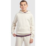 New Balance Brush Back Small Logo Kids Pulover s kapuco timberwolf Cene