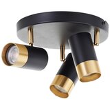 Brilliant LED spot svetiljka VIGOLO 3xGU10/5W/230V crna/zlatna | Eponuda.com