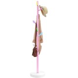 vidaXL Stalak za kapute ružičasti 172 cm željezo obloženo prahom | shoptok.hr