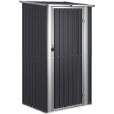  Vrtno spremište antracit 118,5 x 97 x 209,5 cm pocinčani čelik | shoptok.hr