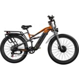 PULUMA Električno gorsko kolo PE86Pro, dvojni motorji s senzorjem navora, baterija 48V 20Ah, črno-oranžna, (5000008876) | Shoptok.si