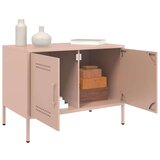 vidaXL TV ormarić ružičasti 68 x 39 x 50,5 cm čelični | shoptok.hr