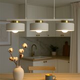  Luster na kablu IGNIA 3xE27/60W/230V bela/zlatna | Eponuda.com