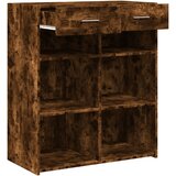  Komoda boja dimljenog hrasta 80x42,5x93 cm konstruirano drvo | shoptok.hr