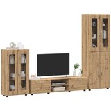  Set TV komoda s ladicama Umjetnički hrast Konstruirano drvo | shoptok.hr