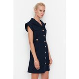 Trendyol Navy Blue Shirt Dress | shoptok.hr