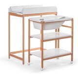 OKBABY stojalo z banjico in previjalno mizo leseno Woody | Shoptok.si