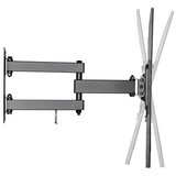 Equip 650341 stenski nosilec, 32 "-55", 35 kg, nagibno / vrtljivo, črno | Shoptok.si