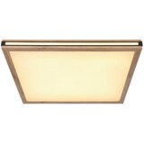 Globo LED stropna svjetiljka Carla (24 W, Topla bijela, Smeđa, D x Š x V: 60 x 60 x 7,5 cm) | shoptok.hr