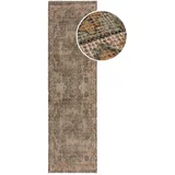 Flair Rugs Kaki zelen ročno tkan tekač iz mešanice jute 60x230 cm Selena Jute Traditional –