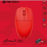 Fantech Mis Wireless Gaming XD7V2P Aria II PRO crveni | ePonuda.com