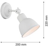  Argon 3182 - Zidna svetiljka EUFRAT 1xE27/60W/230V | Eponuda.com