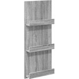  Polica za časopise s policom Siva Sonoma 43 x 11 x 102 cm | Eponuda.ba
