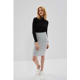 Marisse Smooth Skirt With Cuff Z-Sc-3600 Grey Mel | ePonuda.com