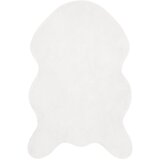  Protuklizni tepih od umjetnog zečjeg krzna OLITE Bijela 50 x 80 cm | Shoptok.si