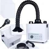 XL100 Odsesovalnik Spajkalnih Hlapov – 100 W, 200 m³/h, Cev 77 Cm, HEPA + Ogljikov Filter + 5x Predfilter, ≤55 Db, (5000211930)