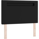 vidaXL vzglavje enostavnega dizajna črne barve 100 cm umetno usnje | Shoptok.si