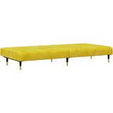  2-dijelni set sofa žuti baršunasti | shoptok.hr