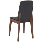 vidaXL Jedilni stoli z blazinami 2 kosa Brown Solid Wood Rubber | Shoptok.si
