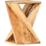 vidaXL Stranska mizica 35x35x55 cm trden mangov les | Shoptok.si