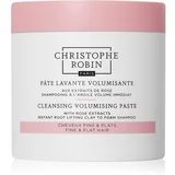 Christophe Robin Cleansing Volumizing Paste with Rose Extract eksfoliacijski šampon za volumen las 250 ml